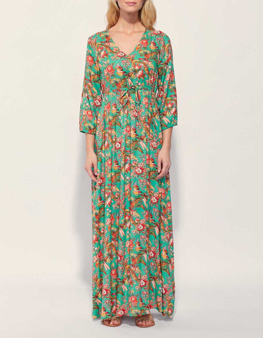 Robe longue imprimée Ecovero QUIMPUR