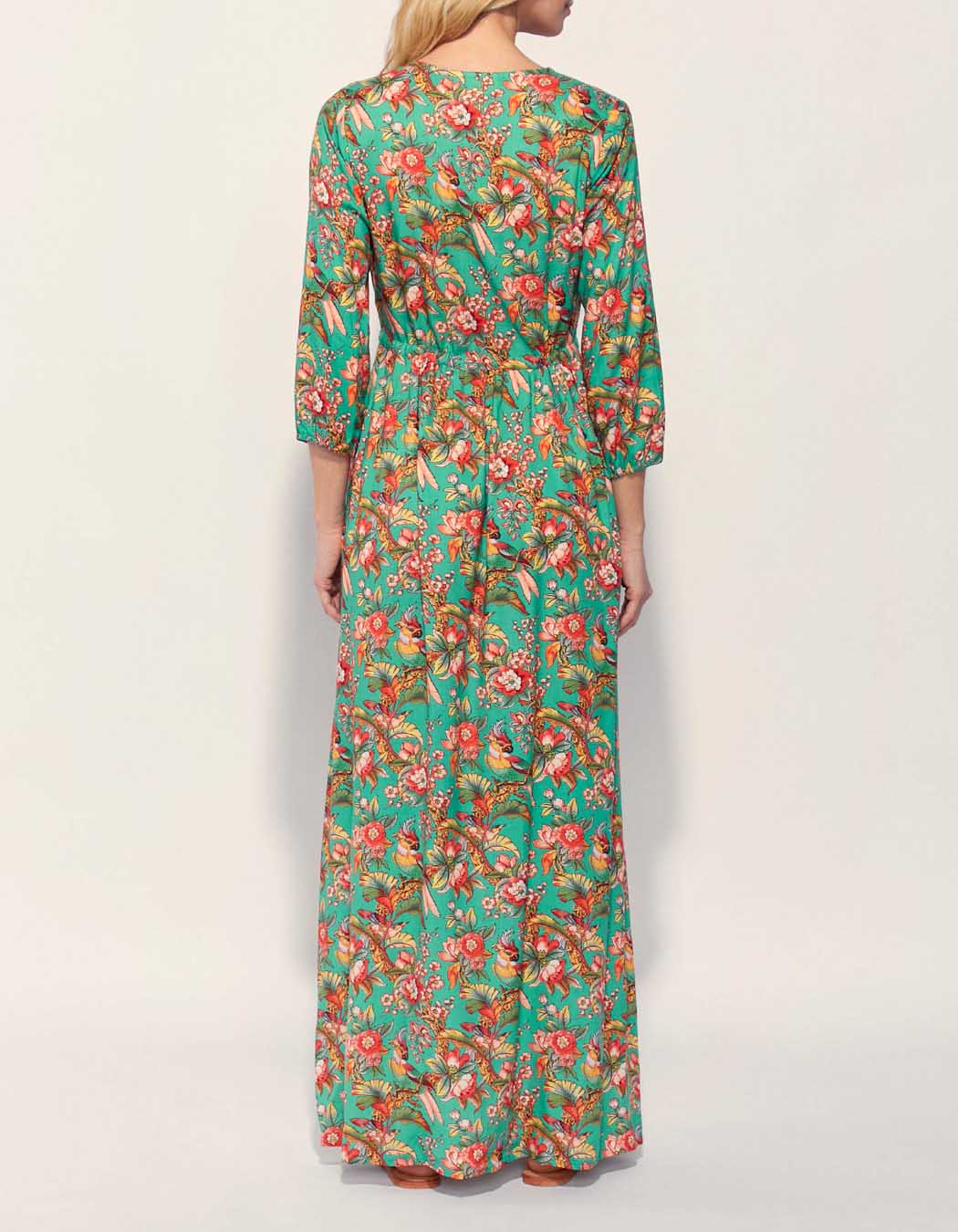 Robe longue imprimée Ecovero QUIMPUR