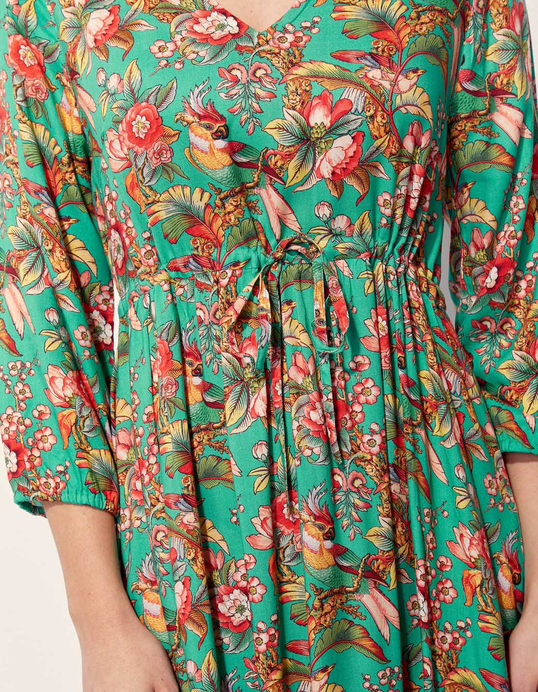 Robe longue imprimée Ecovero QUIMPUR