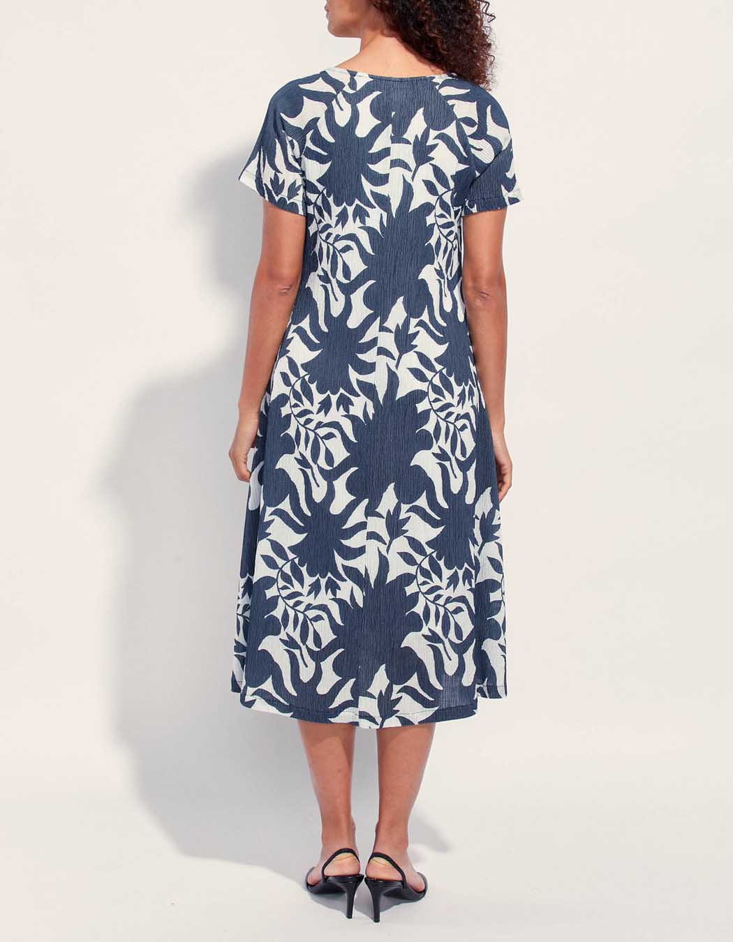 Robe midi plissée évasée ENDER