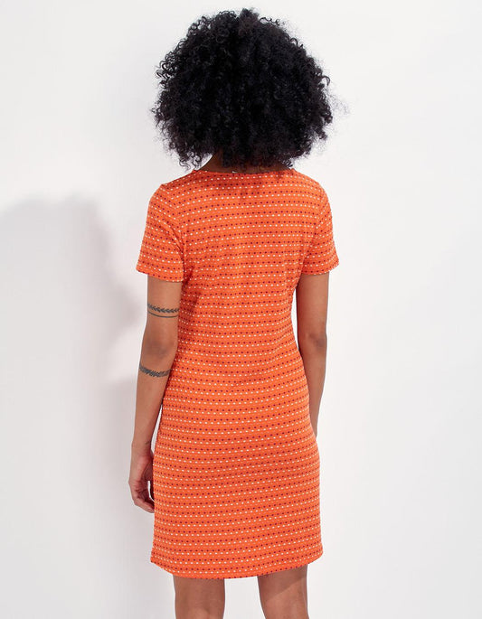 Robe maille imprimée SANTAI