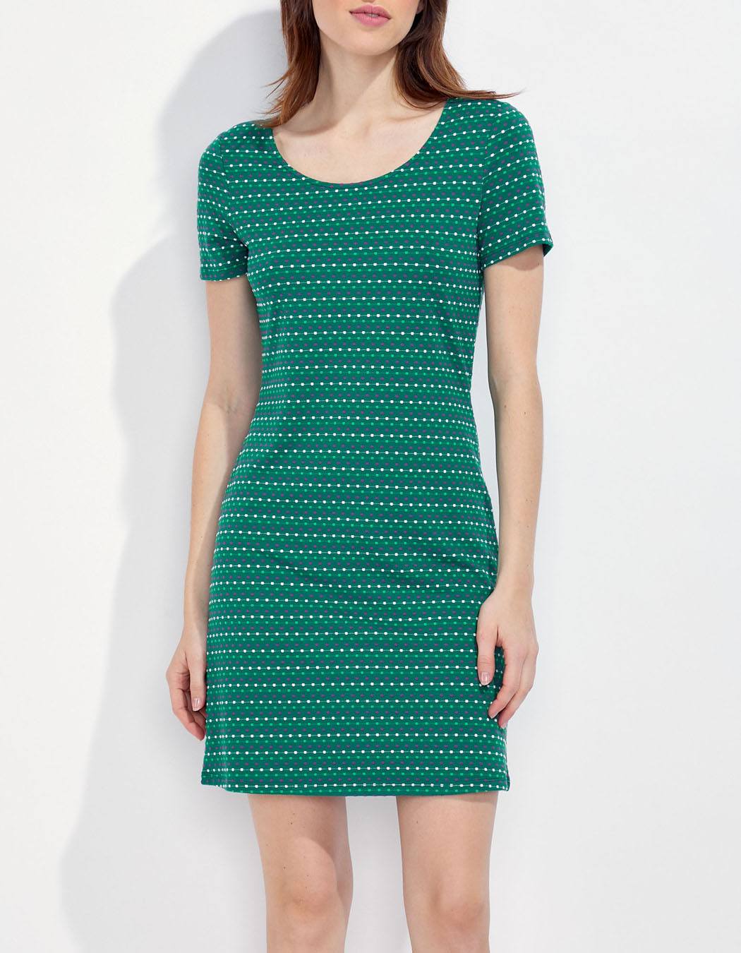 Robe maille imprimée SANTAI