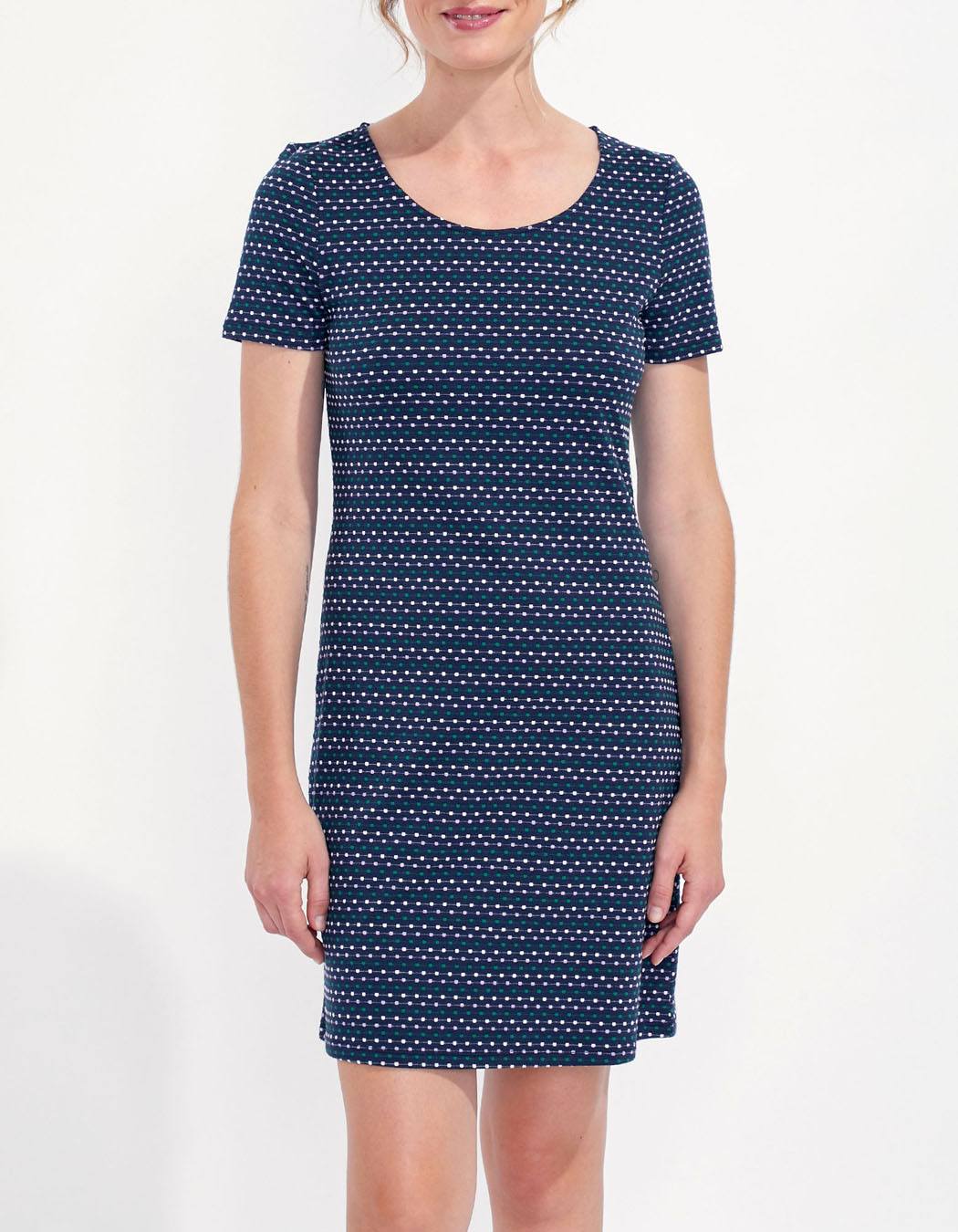 Robe maille imprimée SANTAI
