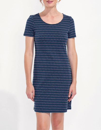 Robe maille imprimée SANTAI