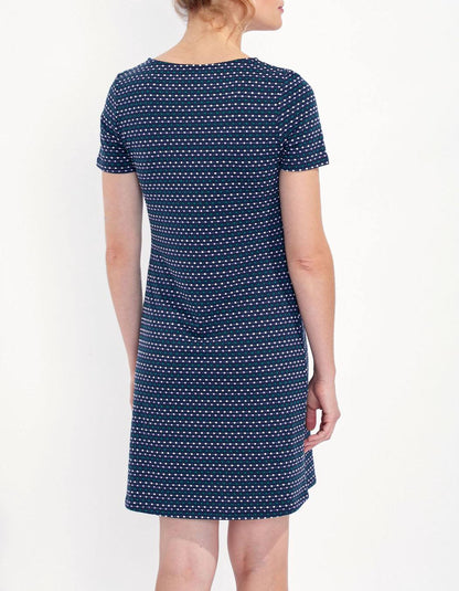 Robe maille imprimée SANTAI