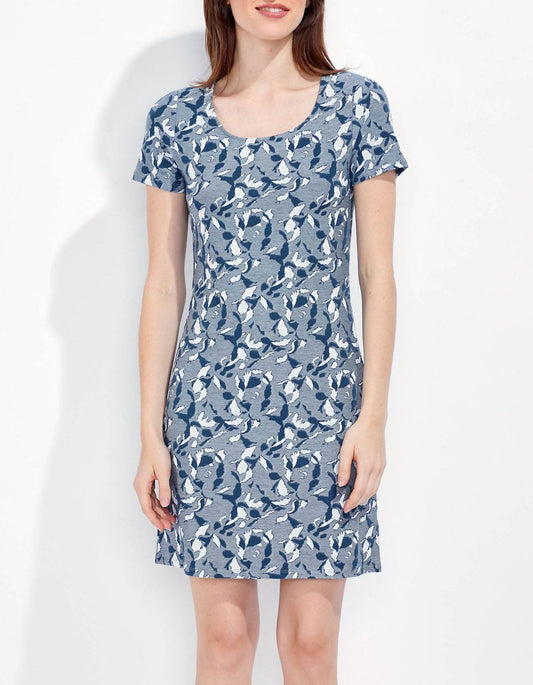Robe maille imprimée SANTAI
