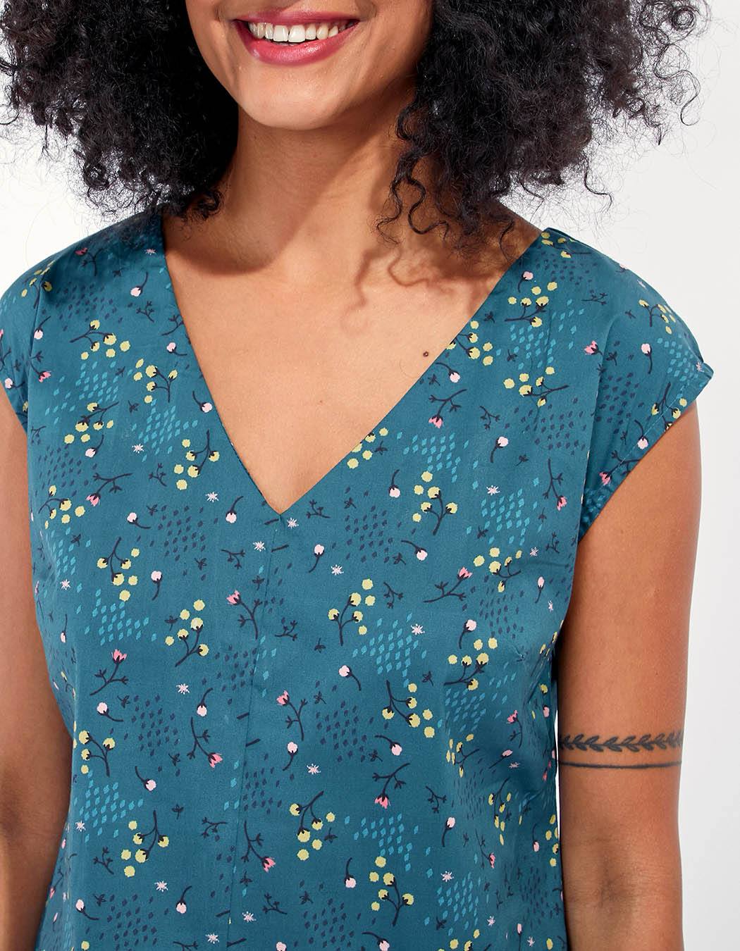 Robe col V YANA
