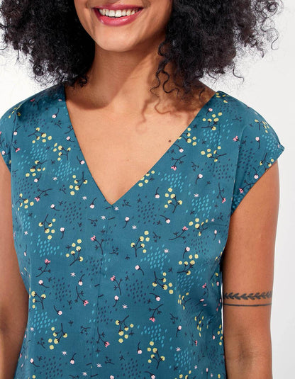 Robe col V YANA