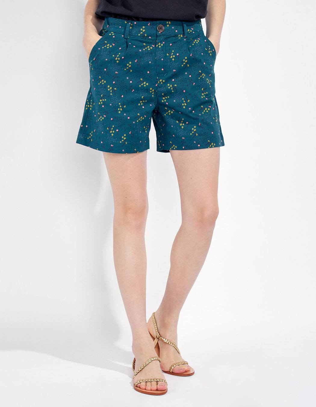 Short coton imprimé LAHAD