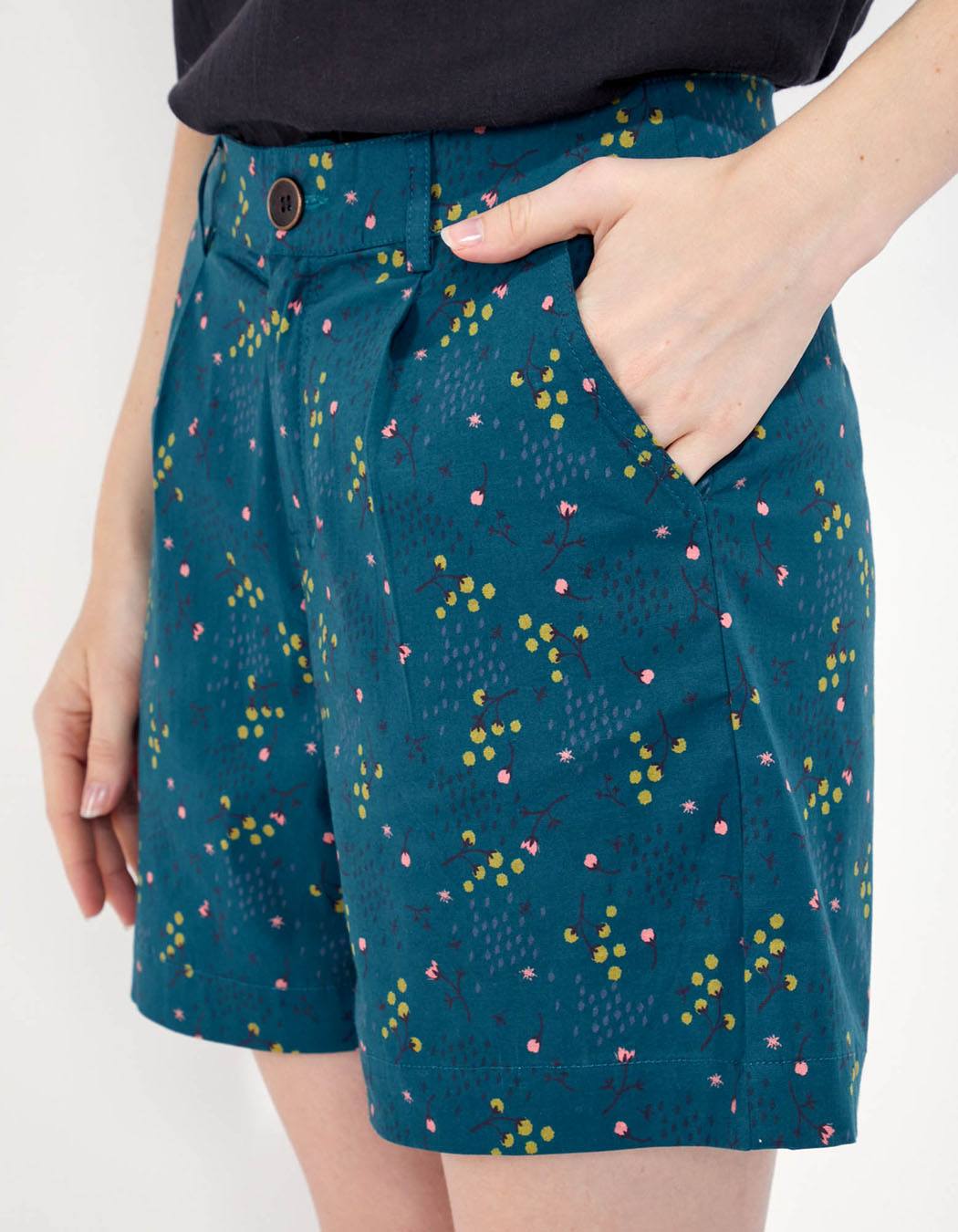 Short coton imprimé LAHAD