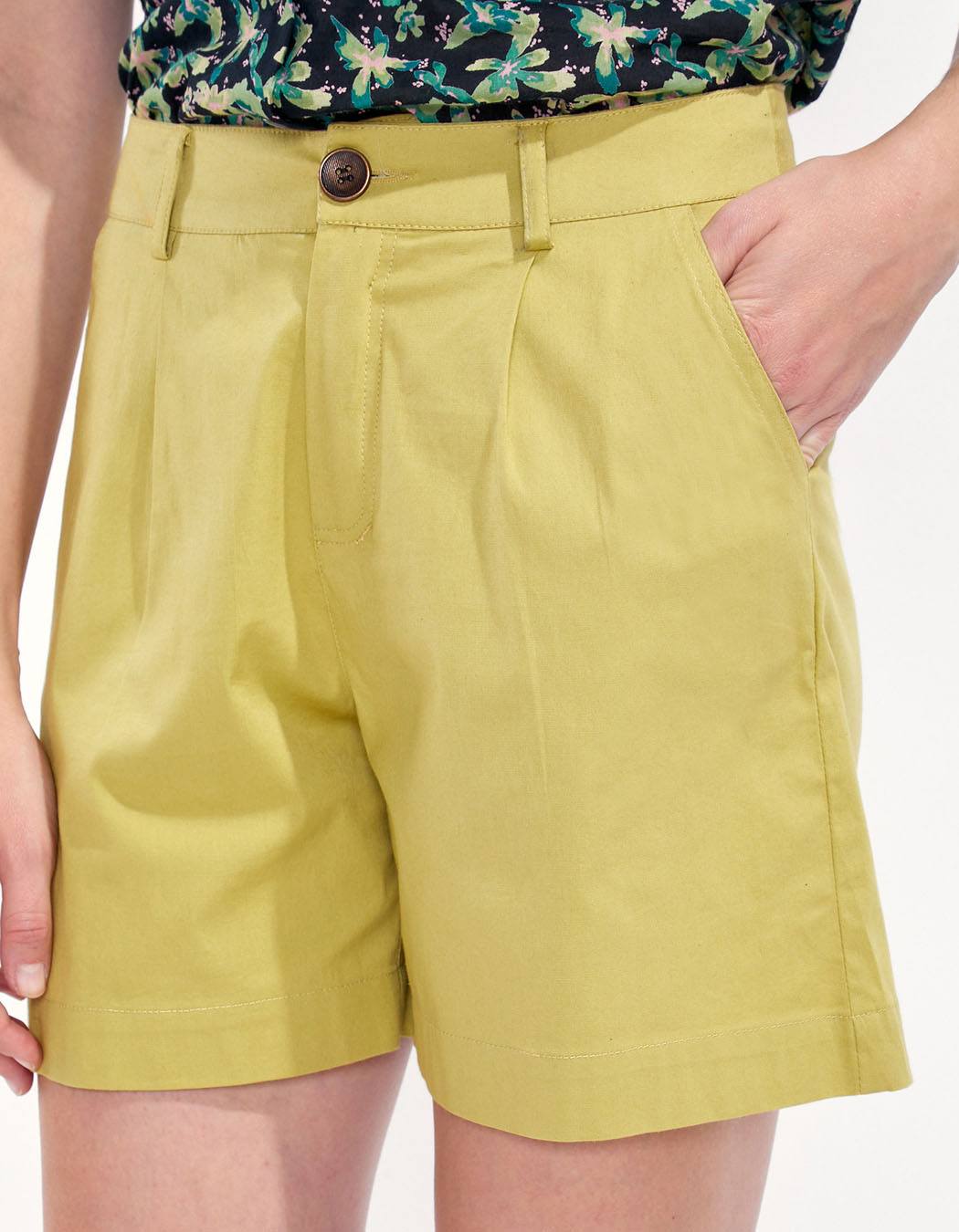 Short coton imprimé LAHAD