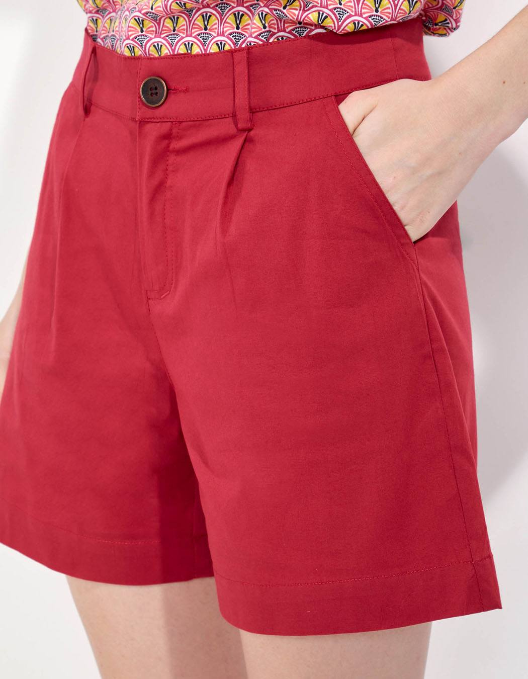 Short coton imprimé LAHAD