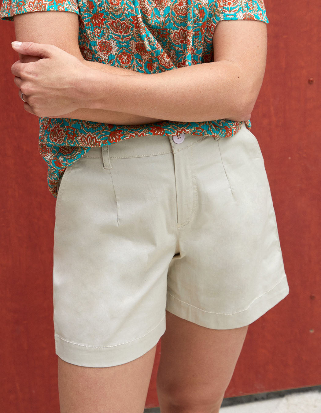 Short imprimé coton LAHAD