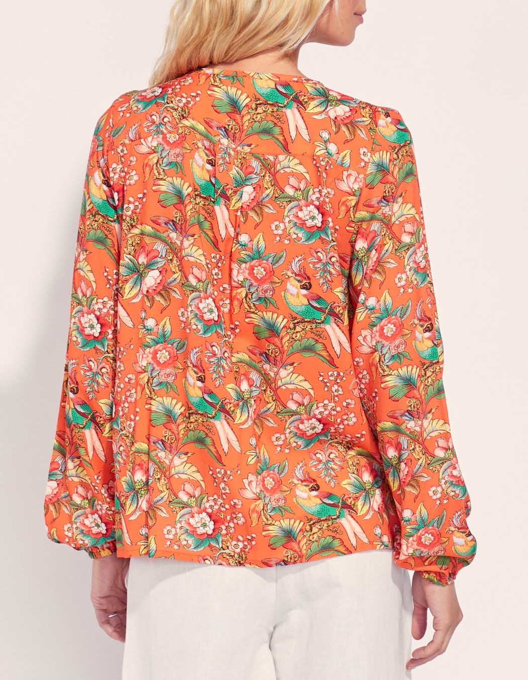 Blouse fluide imprimée Ecovero GALICIA