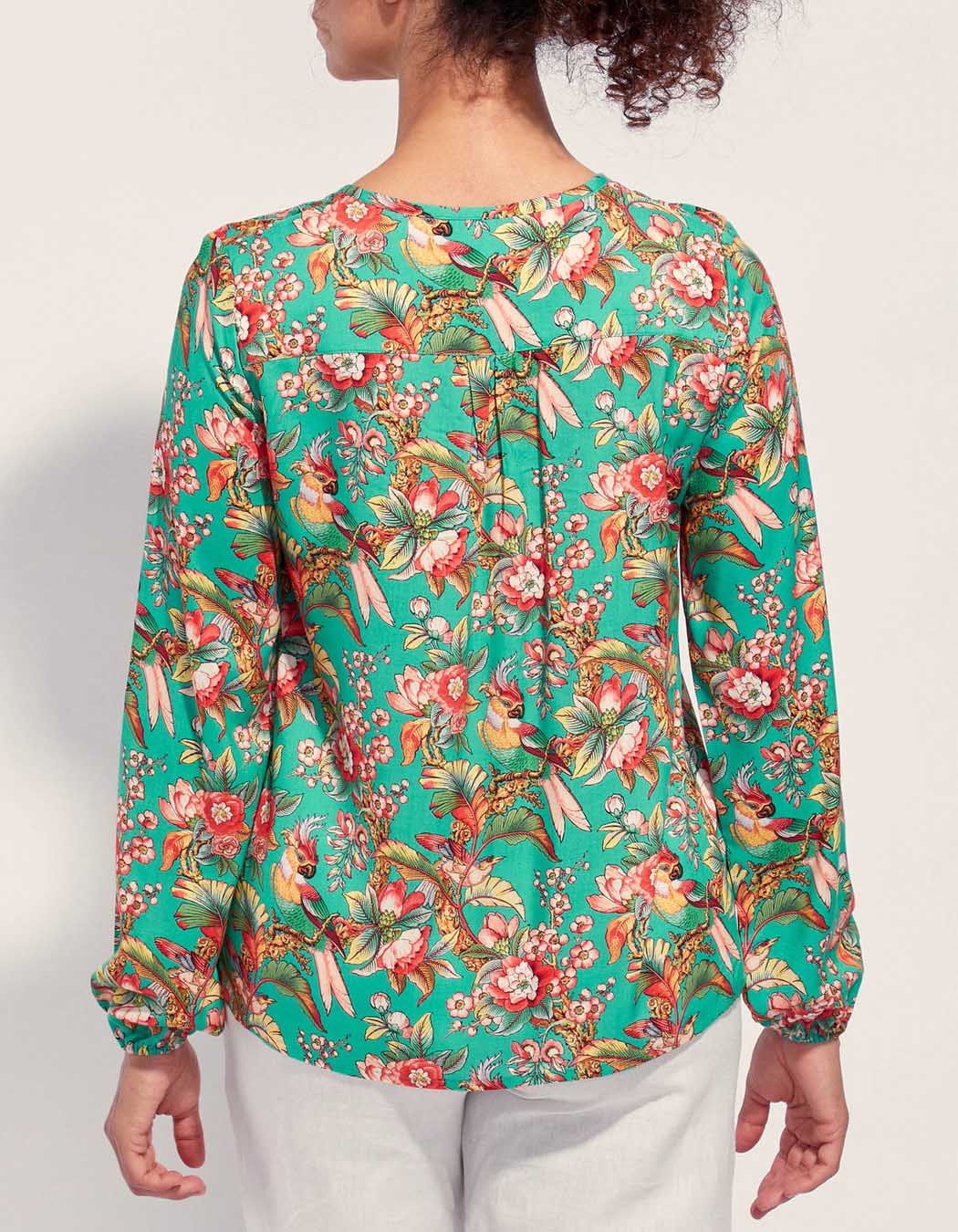 Blouse fluide imprimée Ecovero GALICIA