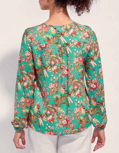 Blouse fluide imprimée Ecovero GALICIA