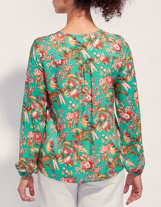 Blouse fluide imprimée Ecovero GALICIA