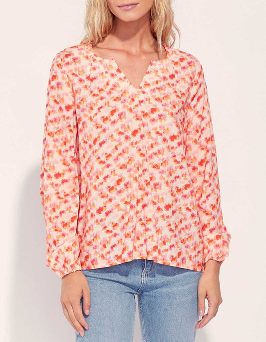 Blouse fluide imprimée Ecovero GALICIA
