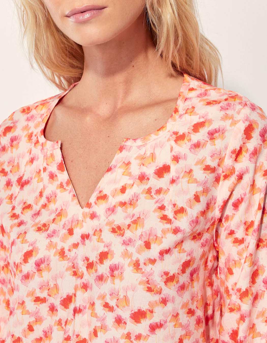 Blouse fluide imprimée Ecovero GALICIA