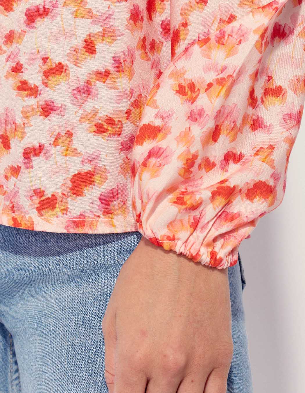 Blouse fluide imprimée Ecovero GALICIA