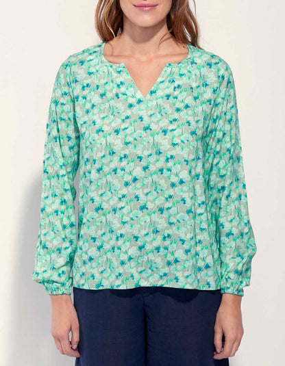 Blouse fluide imprimée Ecovero GALICIA