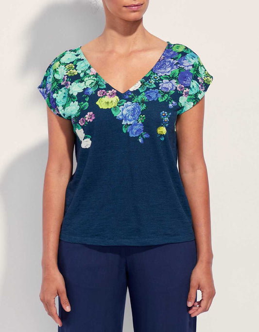 Tee shirt coton flammé bio BACACIANE
