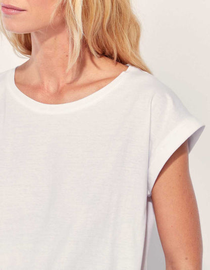 Tee shirt coton bio dentelle CEBANE