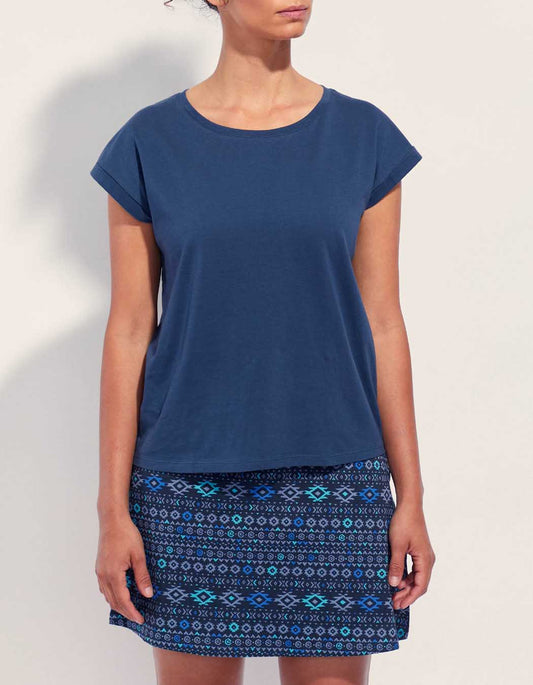 Tee shirt coton bio dentelle CEBANE