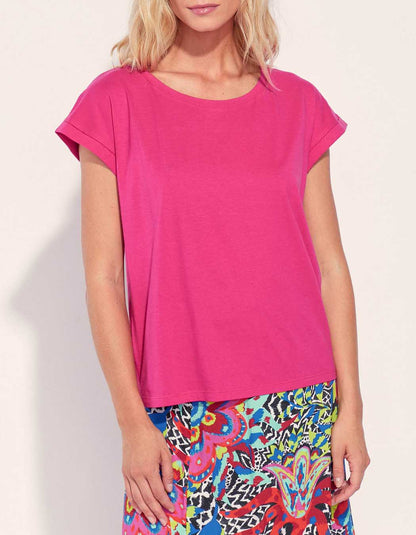 Tee shirt coton bio dentelle CEBANE