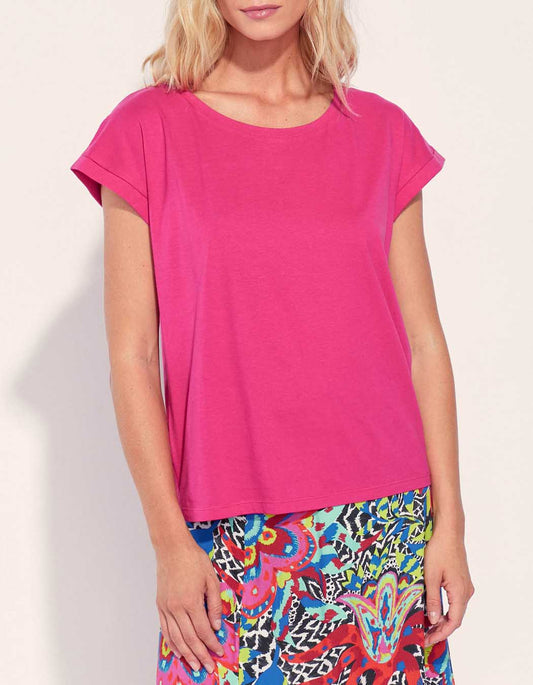 Tee shirt coton bio dentelle CEBANE