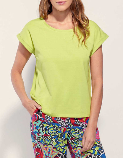 Tee shirt coton bio dentelle CEBANE