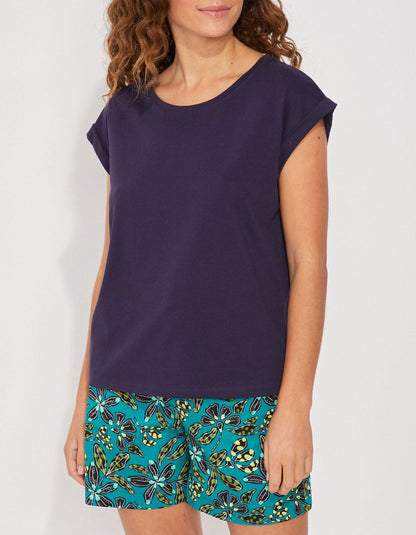 Tee shirt coton bio dentelle CEBANE