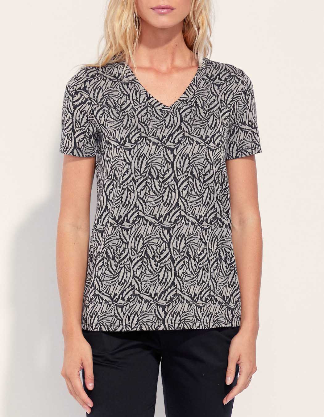 Tee shirt maille jacquard DAKTARINE