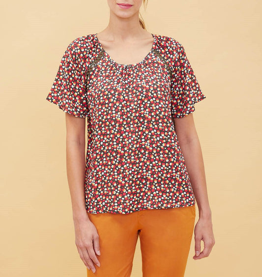Top femme imprimé Mala