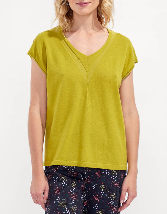 Tee-shirt col V imprimé SUMATRA