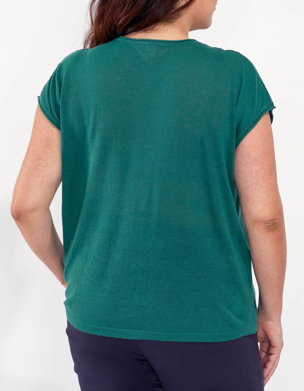 Tee-shirt col V imprimé SUMATRA