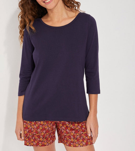 T-shirt col bateau coton bio BRUNEI