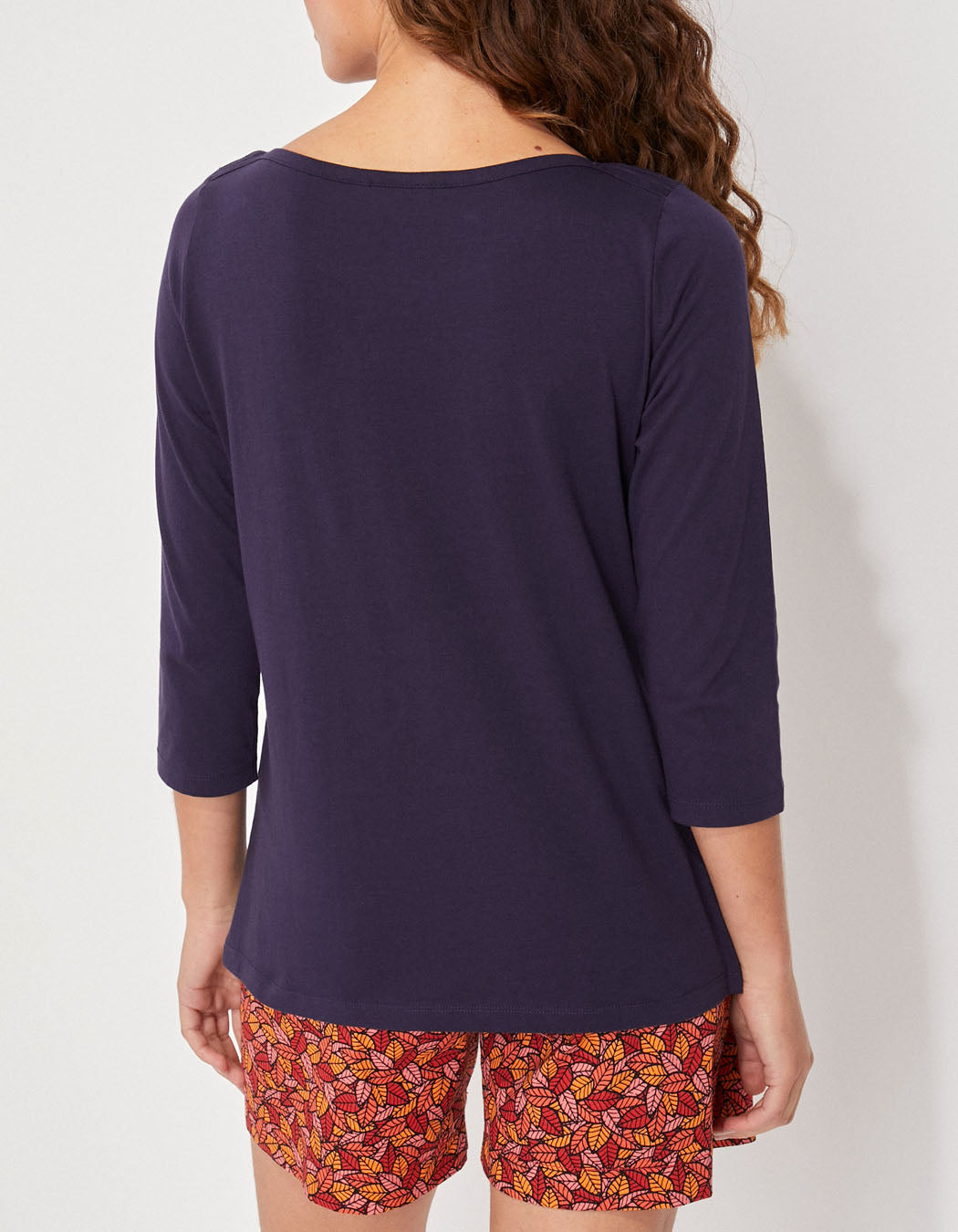 T-shirt col bateau coton bio BRUNEI