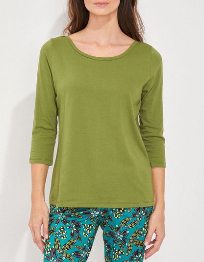 T-shirt col bateau coton bio BRUNEI