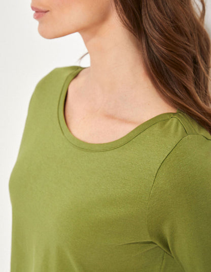 T-shirt col bateau coton bio BRUNEI