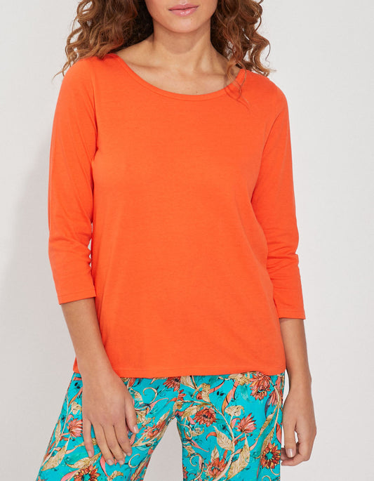 T-shirt col bateau coton bio BRUNEI
