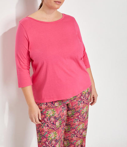 T-shirt col bateau coton bio BRUNEI