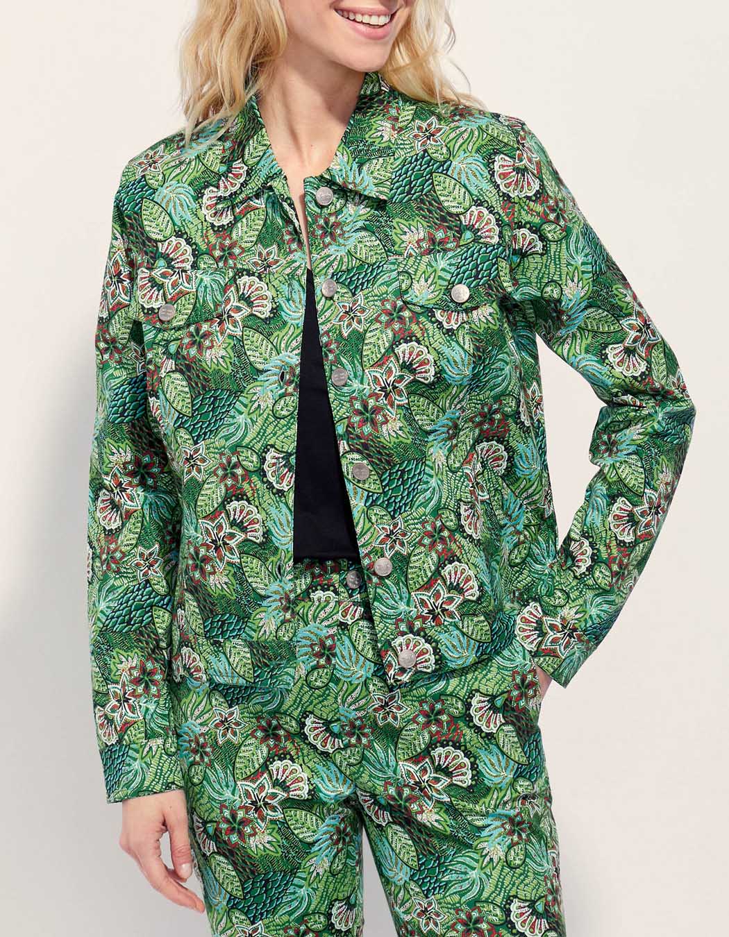 Veste coton esprit blouson ARACELY