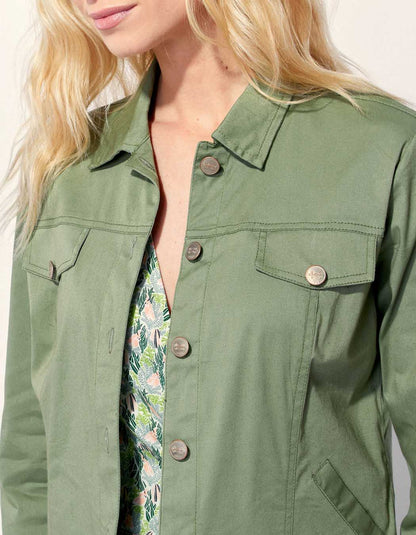 Veste coton esprit blouson ARACELY