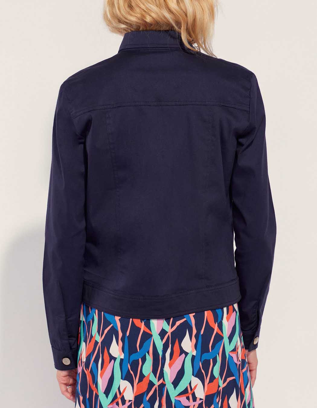 Veste coton esprit blouson ARACELY