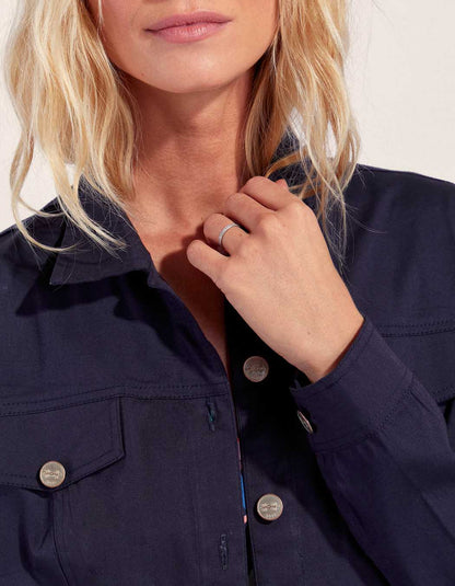 Veste coton esprit blouson ARACELY