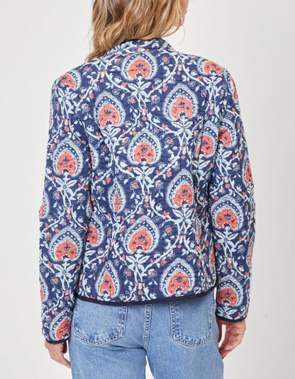 Veste imprimée matelassée coton bio ANETO