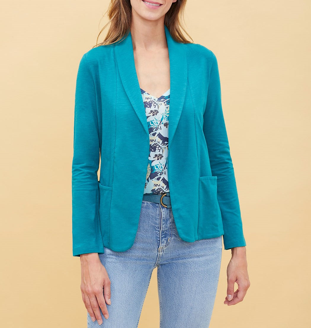 Blazer fluide coton bio Cheka | 36 au 56
