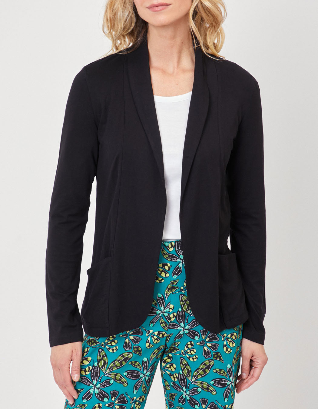 Veste imprimée souple ajustée Ecovero CATLINE