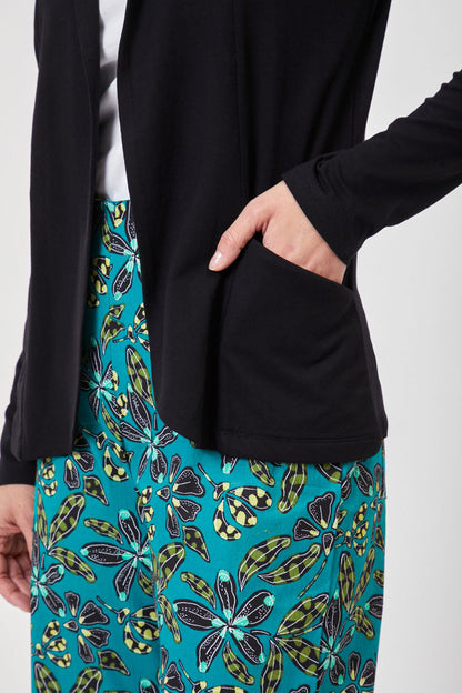 Veste imprimée souple ajustée Ecovero CATLINE